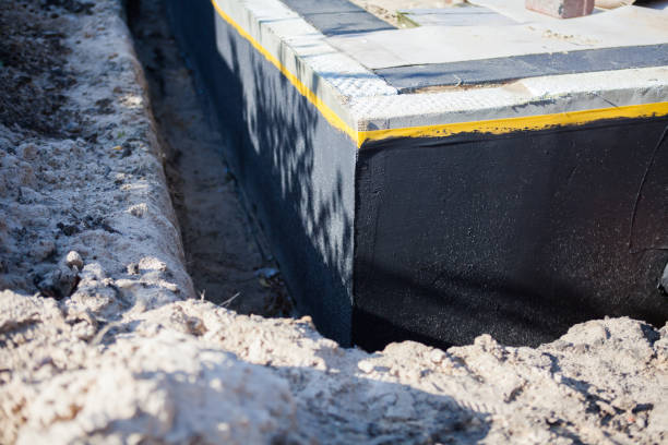 Residential Vapor Barrier Installation installation at a Belle Plaine, KS home by SJ Waterproofing Pros