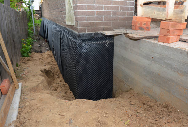 Expert waterproofing evaluation at a Belle Plaine, KS property